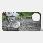 コビディトイレ紙ショッピング Case-Mate iPhoneケース (裏面 (横))