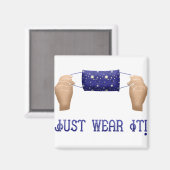 コビデ19防止! マグネット (正面/裏面)