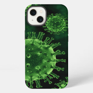 コビドウイルス病原体感染 iPhone 13ケース