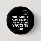 コビド 缶バッジ (正面)