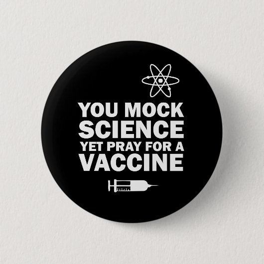 コビド 缶バッジ (正面)