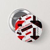 コビド-19 缶バッジ (正面&裏面)