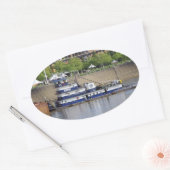 コビントンステッカー 楕円形シール (封筒)