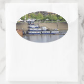 コビントンステッカー 楕円形シール (バッグ)