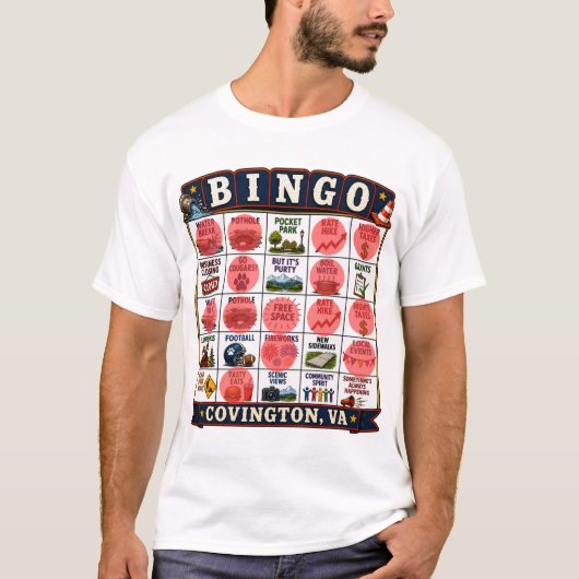 コビントン ビンゴ Tシャツ (正面)