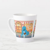 コビーは足だ！ カフェラテマグ (左アングル)