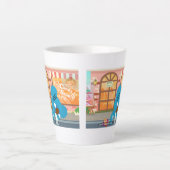 コビーは足だ！ カフェラテマグ (正面)