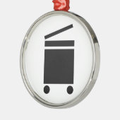 コピアー メタルオーナメント (左)