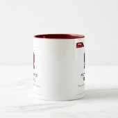 コピディオン考え・アペラルのコース作品 ツートーンマグカップ (中央)