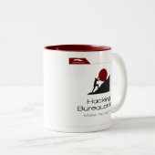 コピディオンHacking官僚主義コースのアートワーク ツートーンマグカップ (正面右)