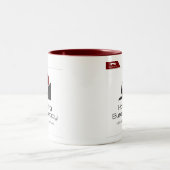 コピディオンHacking官僚主義コースのアートワーク ツートーンマグカップ (中央)