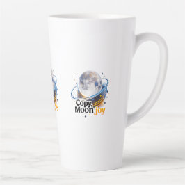 コピームーンジョイ天体惑星グラフィックマグ カフェラテマグ