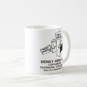 コピーライターのプロモーションコーヒーマグ コーヒーマグカップ (正面右)