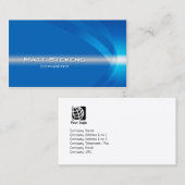 コピーライター名刺ライトストリーム 名刺 (正面/裏面)