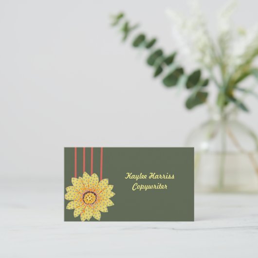 コピーライター名刺 名刺 (スタンド正面)