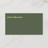 コピーライター名刺 名刺 (裏面)