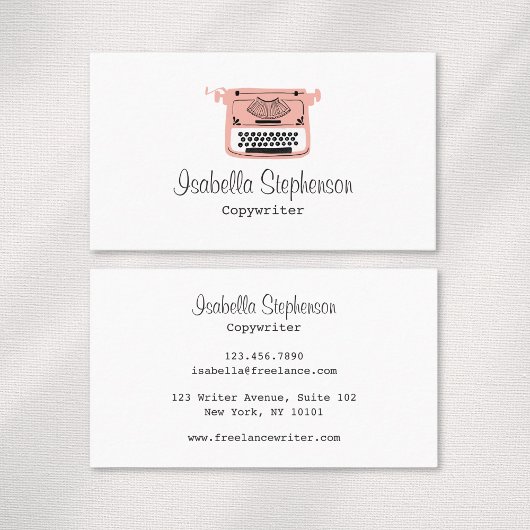 コピーライター フリーランスライター ライター エディター 名刺