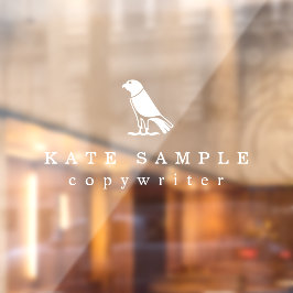 コピーライモダンター個人ブランド鳥 ウィンドウサイン