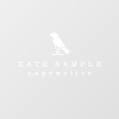 コピーライモダンター個人ブランド鳥 ウィンドウサイン (シート)