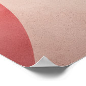 コピー宇宙を使用淡い色のした色の丸い図形 ポスター (角)