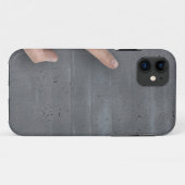 コピー時のコンセプトを示す宇宙テンプレート Case-Mate iPhoneケース (裏面(横))