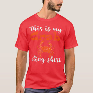 コピー・ド・コピー・デ・this is My Crab 食べS Tシャツ