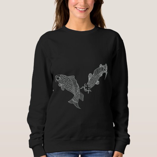 コピー・ド・ゴールドフィッシュ・ダンス スウェットシャツ (正面)