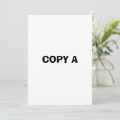 コピー 招待状 (スタンド正面)