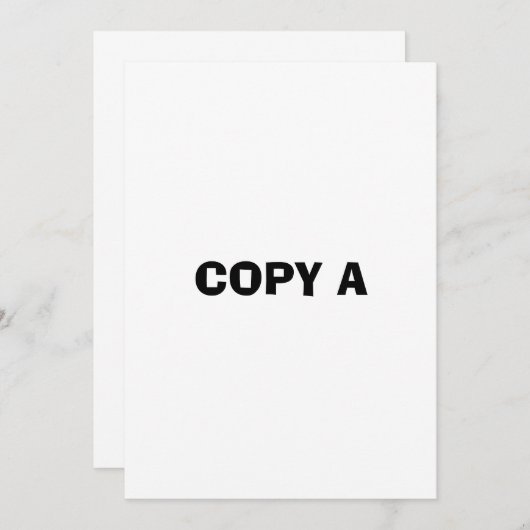 コピー 招待状 (正面/裏面)