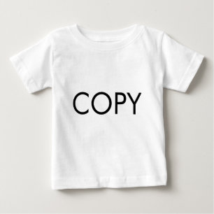 コピー&貼り付け ベビーTシャツ