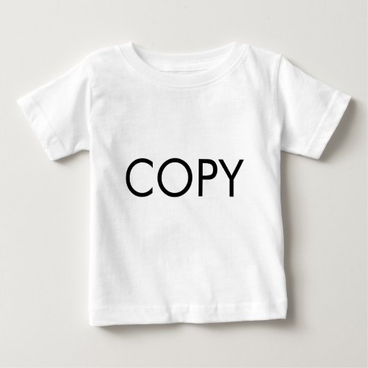 コピー&貼り付け ベビーTシャツ (正面)