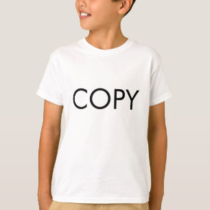 コピー&貼り付け Tシャツ