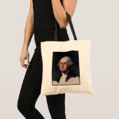 コピーAnthaeneum George Washington, Gilbert Stuart トートバッグ (正面(商品))