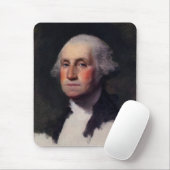 コピーAnthaeneum George Washington, Gilbert Stuart マウスパッド (マウス)