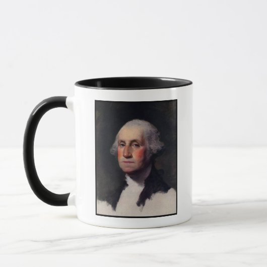 コピーAnthaeneum George Washington, Gilbert Stuart マグカップ (左)