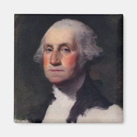 コピーAnthaeneum George Washington, Gilbert Stuart マグネット (正面)