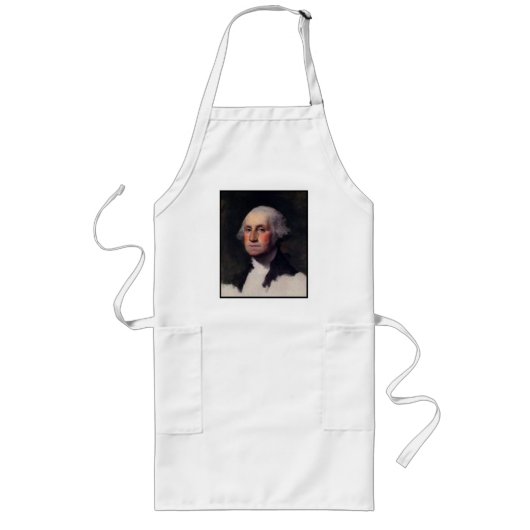 コピーAnthaeneum George Washington, Gilbert Stuart ロングエプロン (正面)