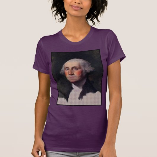 コピーAnthaeneum George Washington, Gilbert Stuart Tシャツ (正面)