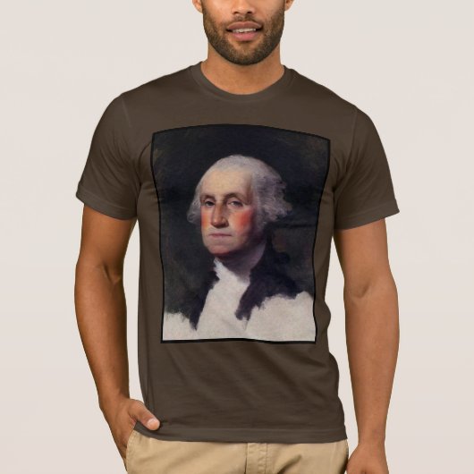 コピーAnthaeneum George Washington, Gilbert Stuart Tシャツ (正面)