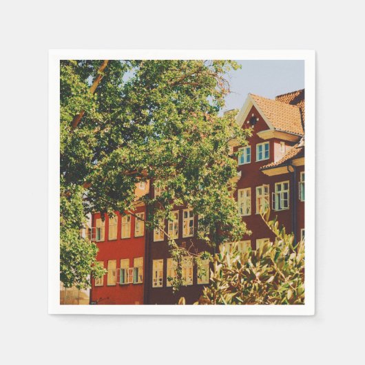 コピ鮮やかーゲン スタンダードカクテルナプキン (正面)