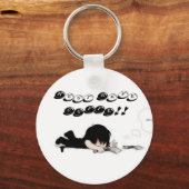 コフィー得、コーヒーが必要!! キーホルダー (正面)