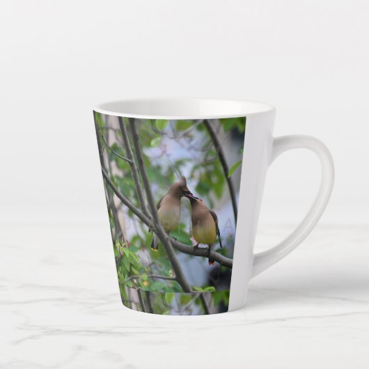 コフィー素晴らしはベリーを幸せにする カフェラテマグ (右)