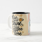 コフィー ツートーンマグカップ (正面左)