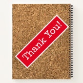 コフェイクルクカスタム写真集合視認板 ノートブック (裏面)