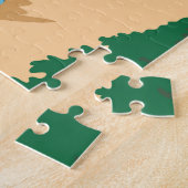 コブクバレー国立公園アラスカヴィンテージ ジグソーパズル (側面)