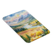 コブクバレー国立公園ウォーター絵画カラー マグネット (右側)