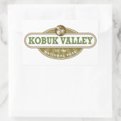 コブクバレー国立公園 長方形シール (バッグ)