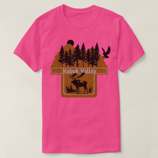 コブクバレー国立公園Tシャツ Tシャツ (デザイン正面)