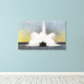 コブスヒルリザーバファウンテンビュー キャンバスプリント (インサイチュ (ウッドフロア))