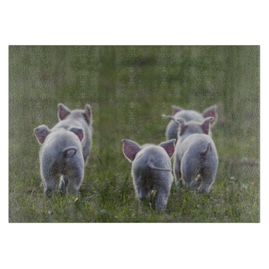 コブタのまな板の群れ カッティングボード (正面)